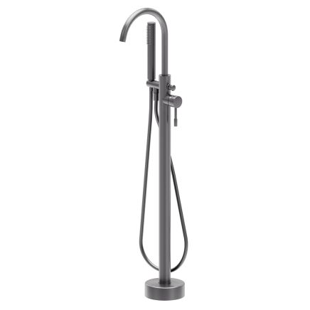 Elora Gunmetal Floor Standing Bath Shower Mixer