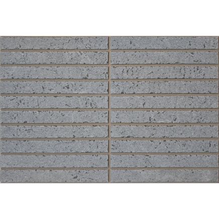 Navas Grey Matt Porcelain Stone Kitkat Tile 600x400mm