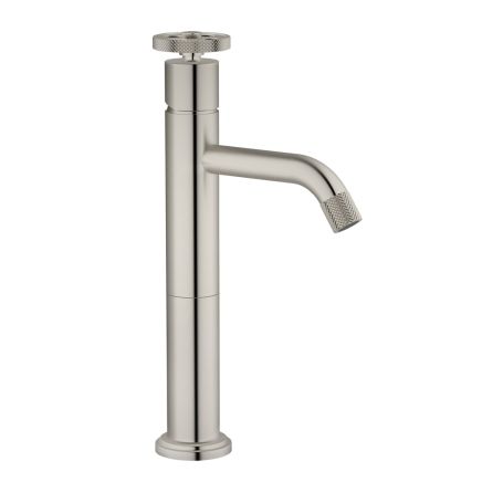 Urban Brushed Nickel Tall Basin Mixer Tap
