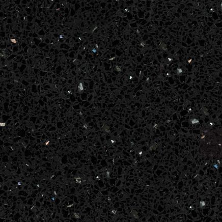 Surrey Fitted Furniture Laminated Black Quartz Worktop 1500mm