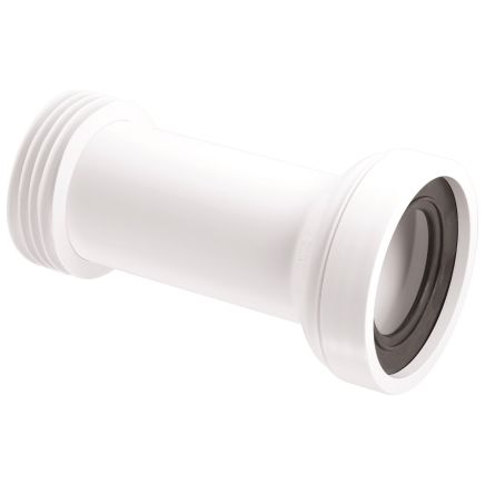 McAlpine Straight Adjustable WC Connector - WC-CON2