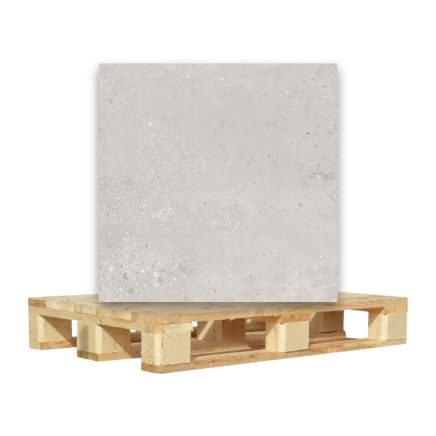 Pallet of 72 Pompeii White Outdoor Matt Porcelain Tile - 600x600mm - 25.92m²