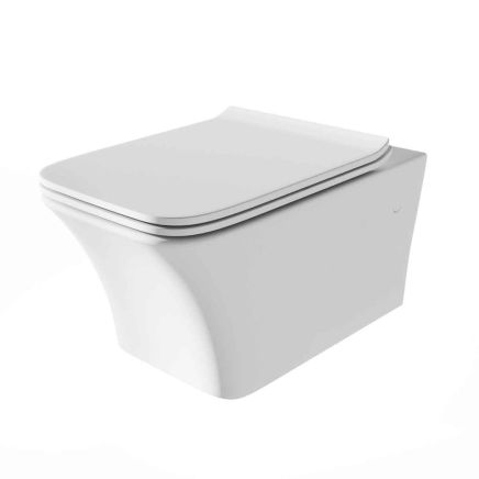 Elbert Wall Hung Toilet with Soft Close Seat