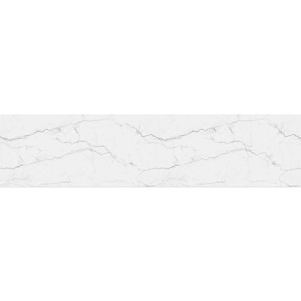 Vero Colonnata Marble Grey Marble Waterproof Postform Shower Wall Panel 2420x580mm