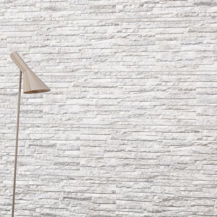 Archimedes White Matt Porcelain Tile 320x890mm