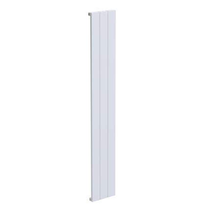 Tesoro White Single Linear Aluminium Radiator 1800x285mm