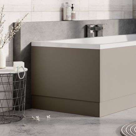 French Grey End Bath Panel 800mm