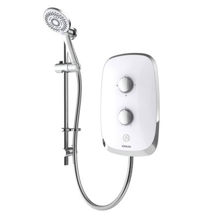 Aqualisa Ventress Arctic White Electric Shower 8.5kW