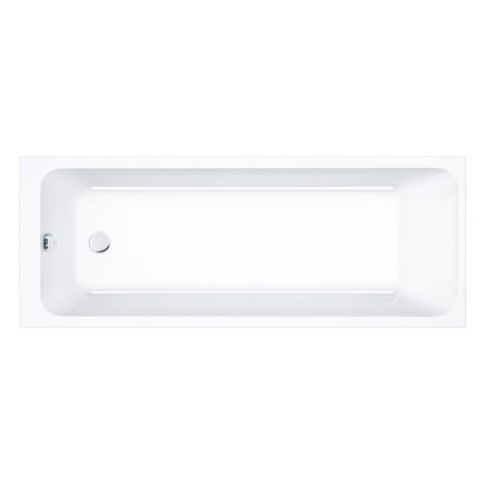 Gleam Single Ended Super Strong Reinforced Acrylic Bath 1800x800mm
