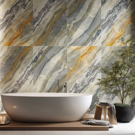 Magnito Green Marble Porcelain Tile 600x1200mm