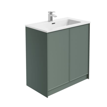 Kendal Pine Green 800mm Floor Standing Vanity Unit