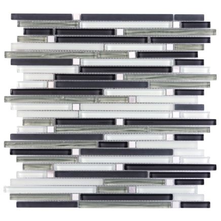 Paco Grey Linea Mosaic 300x300mm