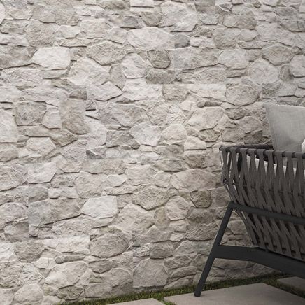 Topeka Sand Stone Wall Porcelain Tile 320x890mm