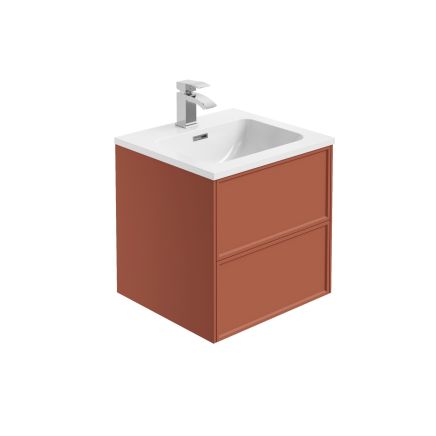 Kendal Rose Wall Hung Vanity Unit - 500mm