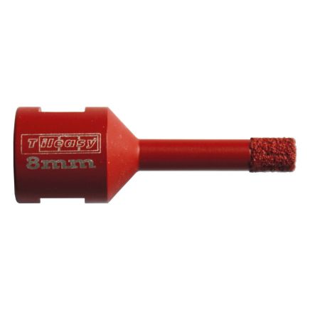 Tileasy 8mm Dry Angle Grinder Drill Bit