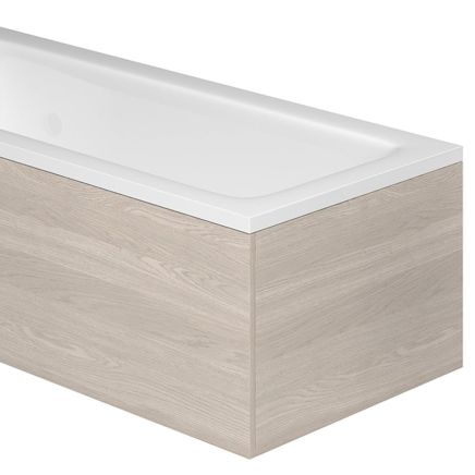 Nante Light Elm End Bath Panel 800mm