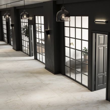 Paris Sand Matt Porcelain Tile Roomset