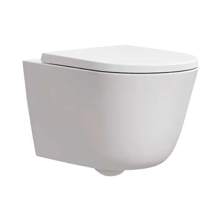 Elise CycloFlush Wall Hung Toilet and Soft Close Seat