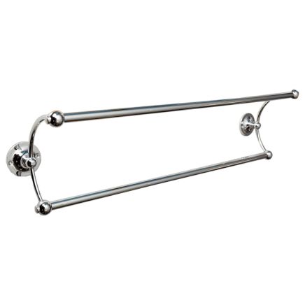 Cambridge Chrome Double Towel Rail