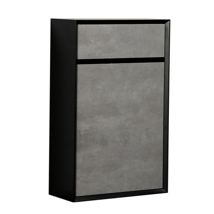 Snowdon Black and Concrete WC Unit