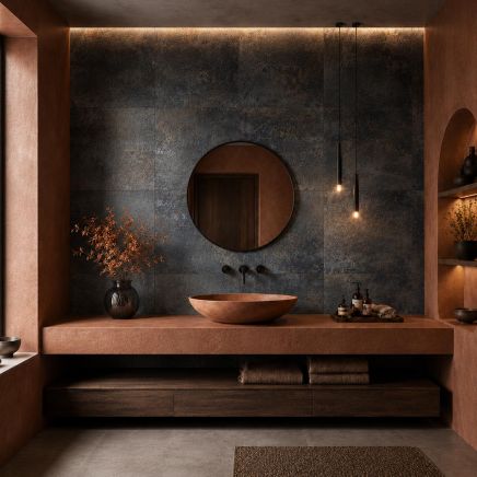 Metallica Royal Blue Lappato Porcelain Tile 600x600mm