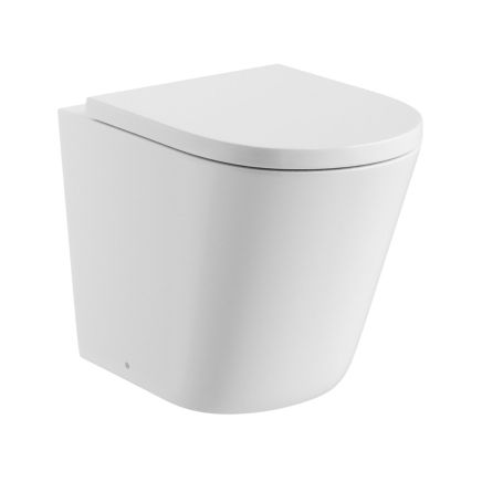 Elise CycloFlush Back to Wall Toilet and Soft Close Seat
