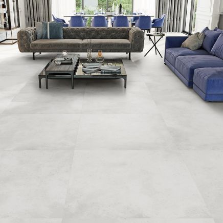 Mirador Blanco Matt Porcelain Stone Tile - 1000x1000mm