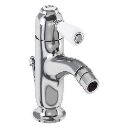 Burlington Chelsea Chrome Curved Mono Bidet Mixer Tap