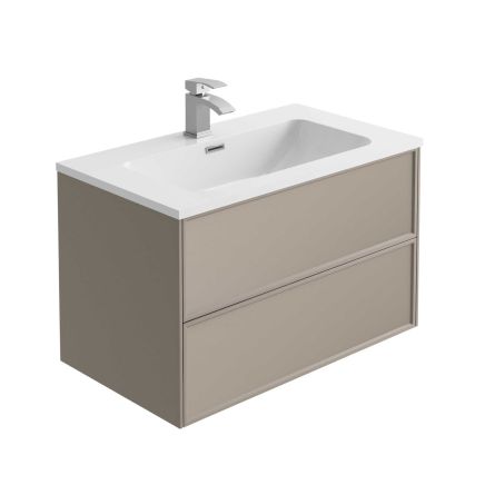 Kendal French Grey Wall Hung Vanity Unit 800mm