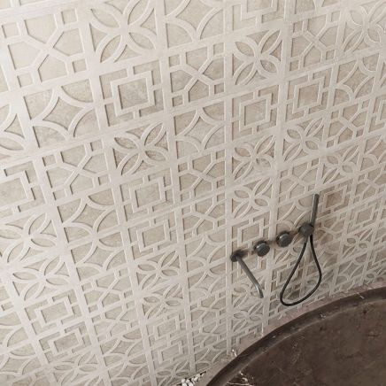 Reno Avra Marfil Textured Ceramic Tile 1200x400mm