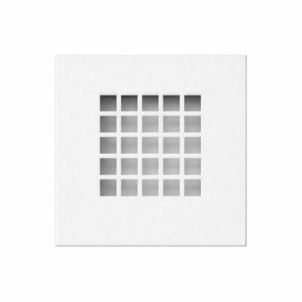 Peoria White Shower Tray Grate Waste Cover