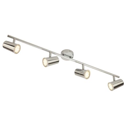 Florida Chrome 4 Spotlight Ceiling Bar