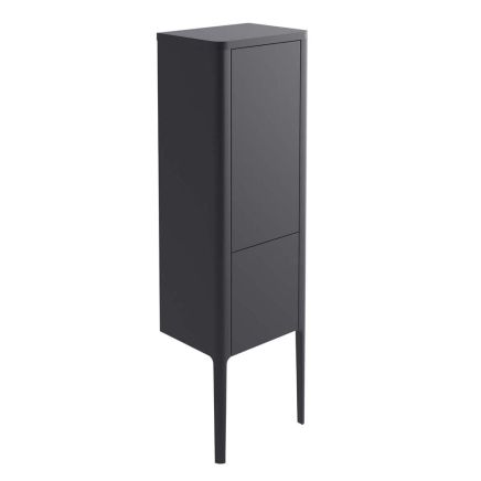 Stonehouse Slate Grey Floor Standing Tall Storage Cabinet
