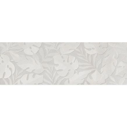 Moreno Blanco Decor Leaf Effect Tile 300x900mm