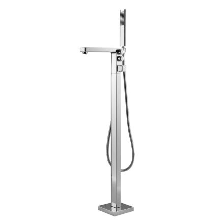 Flint Chrome Floor Standing Bath Shower Mixer