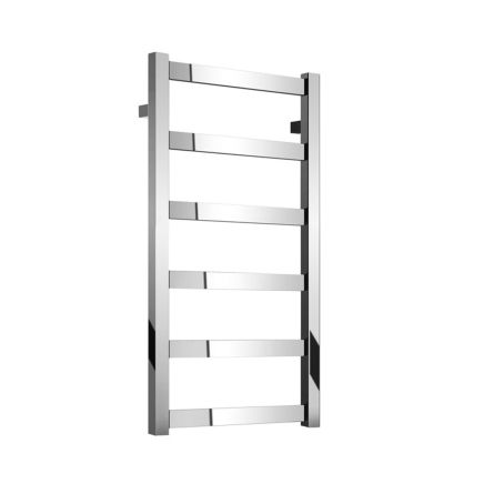 Valda Chrome Designer Heated Towel Rail 800x500mm