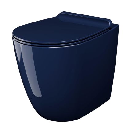Verity Capri Gloss Back to Wall Toilet with CycloFlush