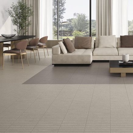 Navas Beige Matt Porcelain Stone Kitkat Tile 600x400mm