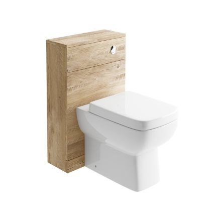 Winslow WC Unit in Light Sawn Oak Effect