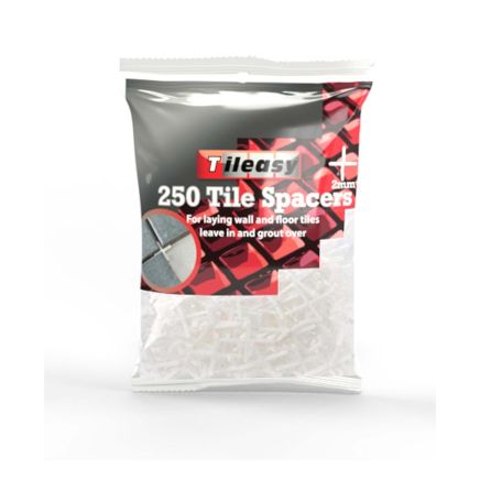 Tileasy 2mm Tile Spacers (Bag of 250)
