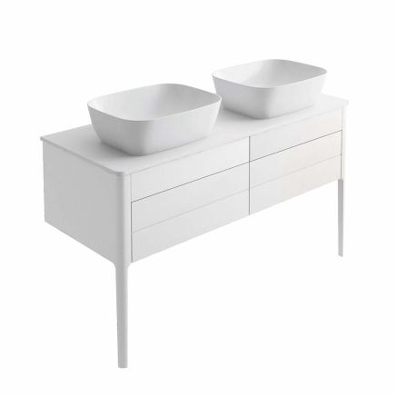 Stonehouse 1200mm Vanity Unit in Matt White