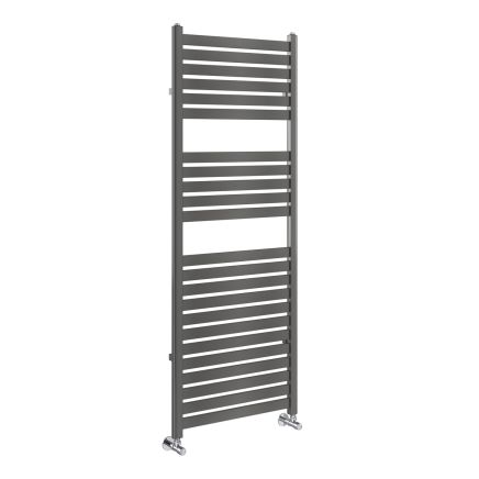 Portabello Anthracite Heated Towel Rail 1600x600mm