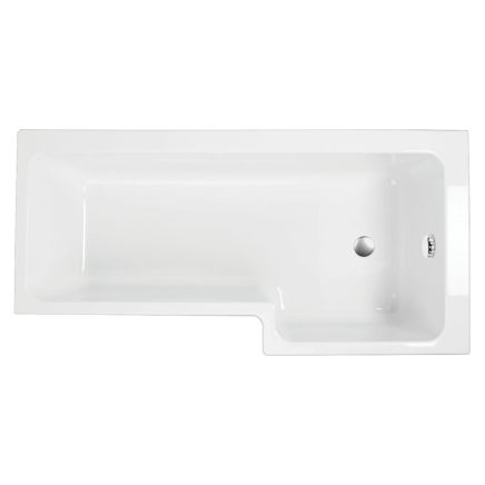 Lorenz Right Hand Super Strong L-Shape Shower Bath 1700x820mm