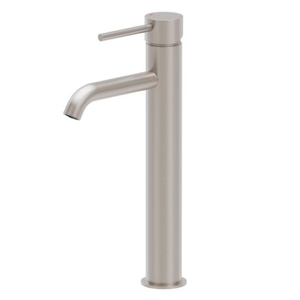 Elora Brushed Nickel Tall Basin Mixer Tap