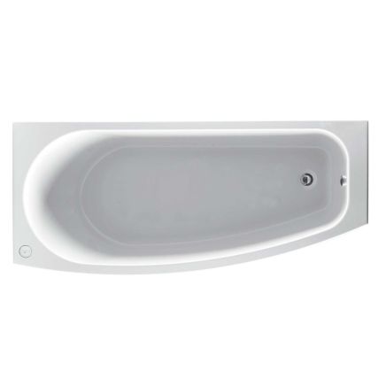 Compact Left Hand Reinforced Acrylic Bath 1690x690mm