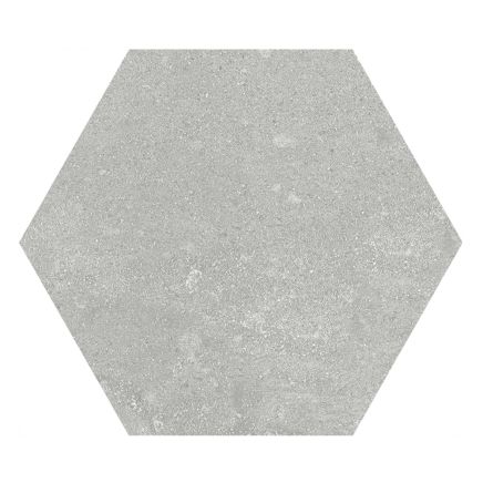 Gandi Concrete Gris Hexagon Matt Porcelain Tile 250x290mm