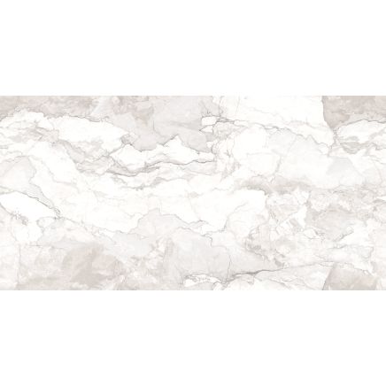 Kamino Flicker Grey Pearl Rocker Porcelain Tile - 1200x600mm
