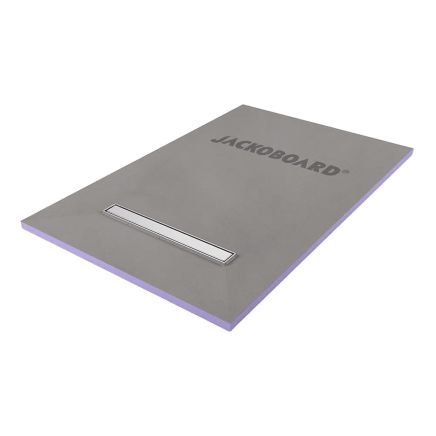 Jackoboard Aqua Line Easy 4-Sided Fall Linear Wetroom Tray 1200x900mm