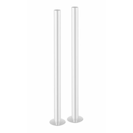 White Radiator Pipe Sleeve Kit 300mm