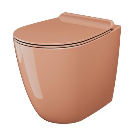 Verity Carmello Gloss Back to Wall Toilet with CycloFlush